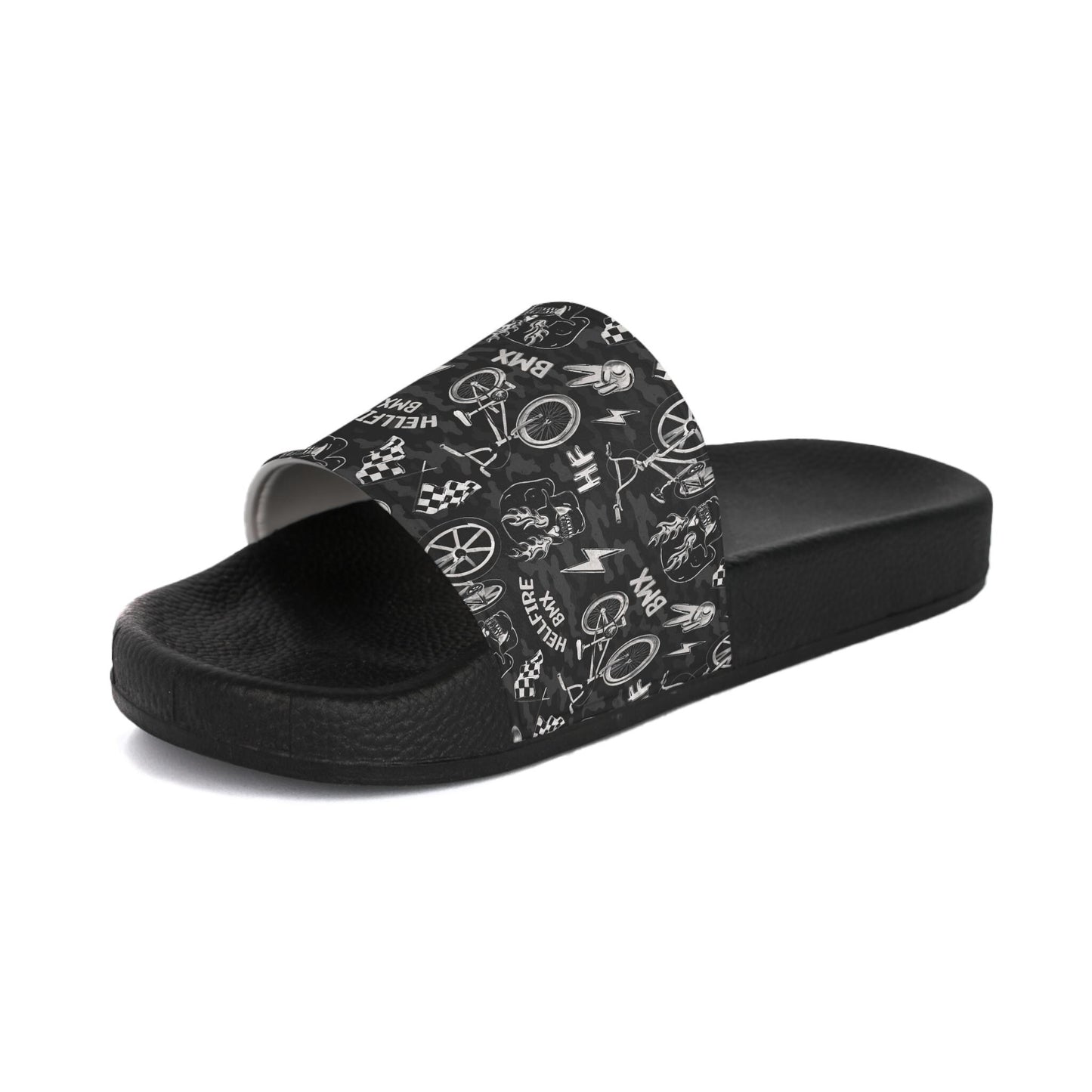 Hellfire BMX Camo Design Women's Slide Sandals