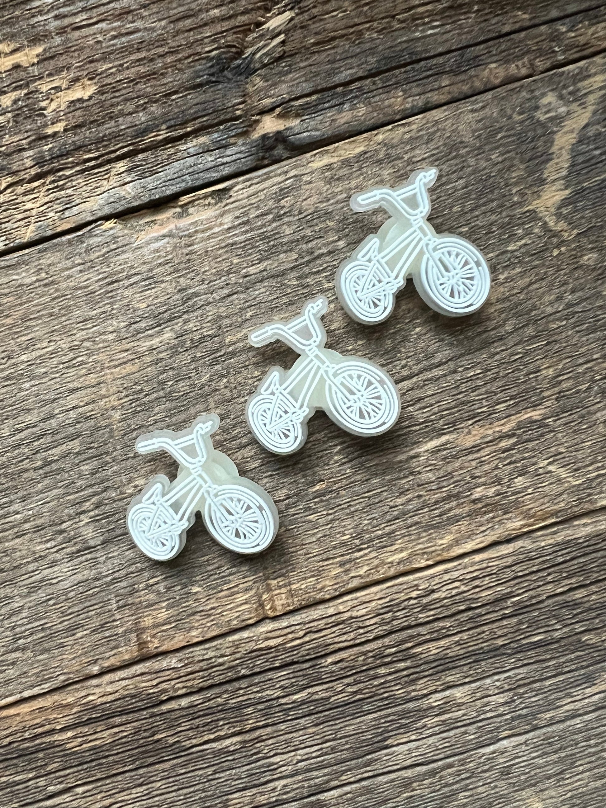BMX Bike Glow in the Dark Croc Charm