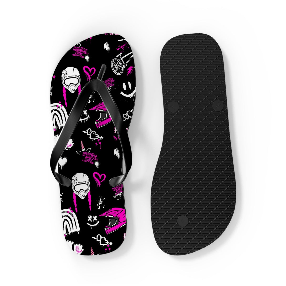 HellfireBMX Flip Flops – Cushioned Summer Sandals