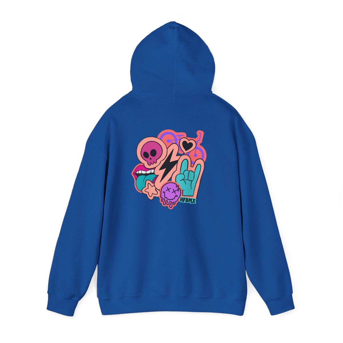 Hellfire BMX Hoodie: Adult Girls DTF Print