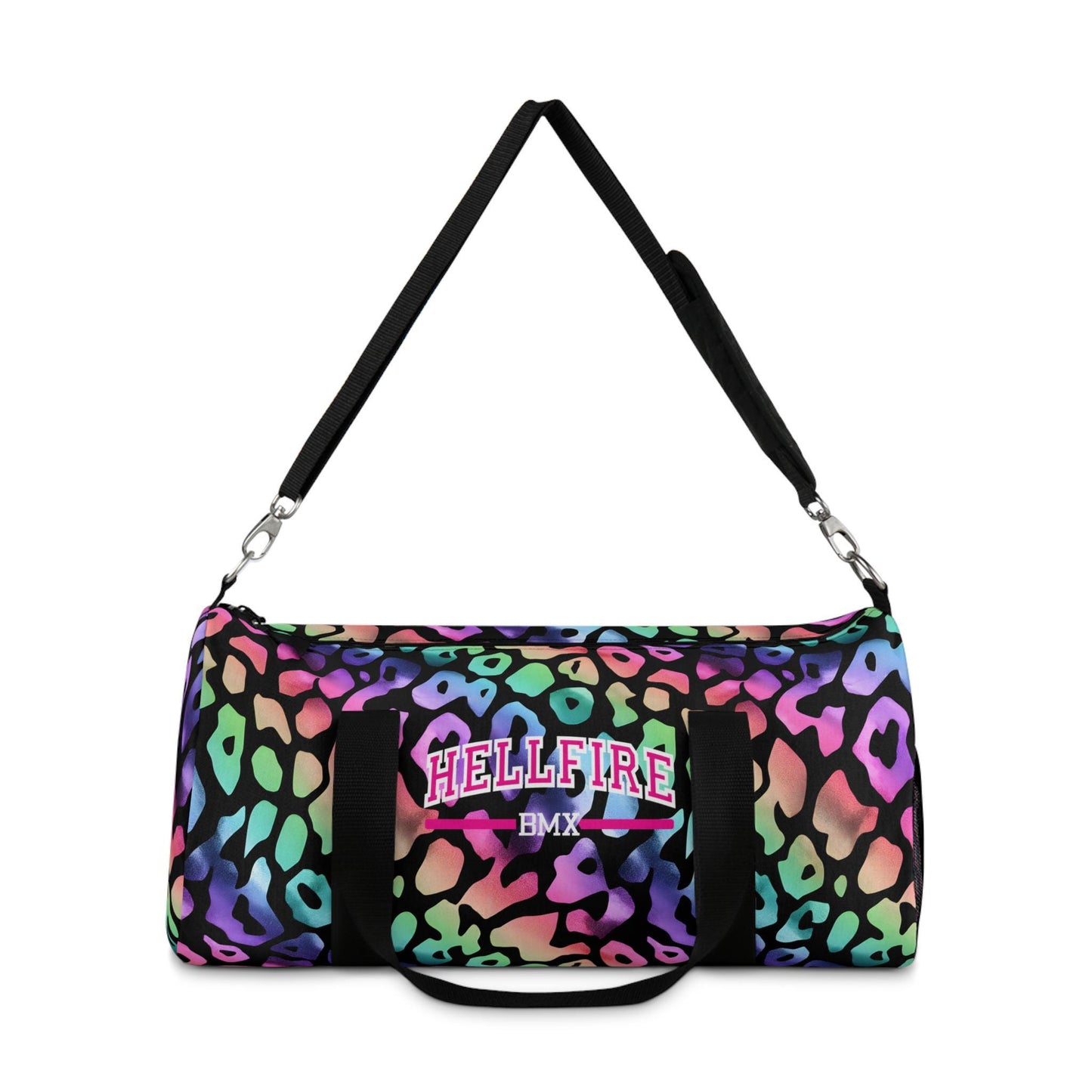 Rainbow Leopard Duffel Bag - Hellfire BMX