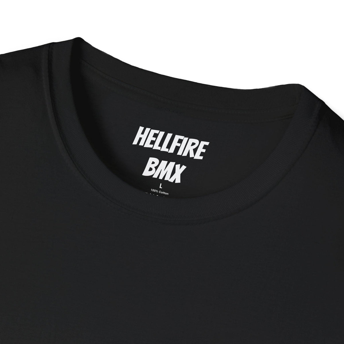 Hellfire BMX Unisex Softstyle T-Shirt, Rebel Rider Tee
