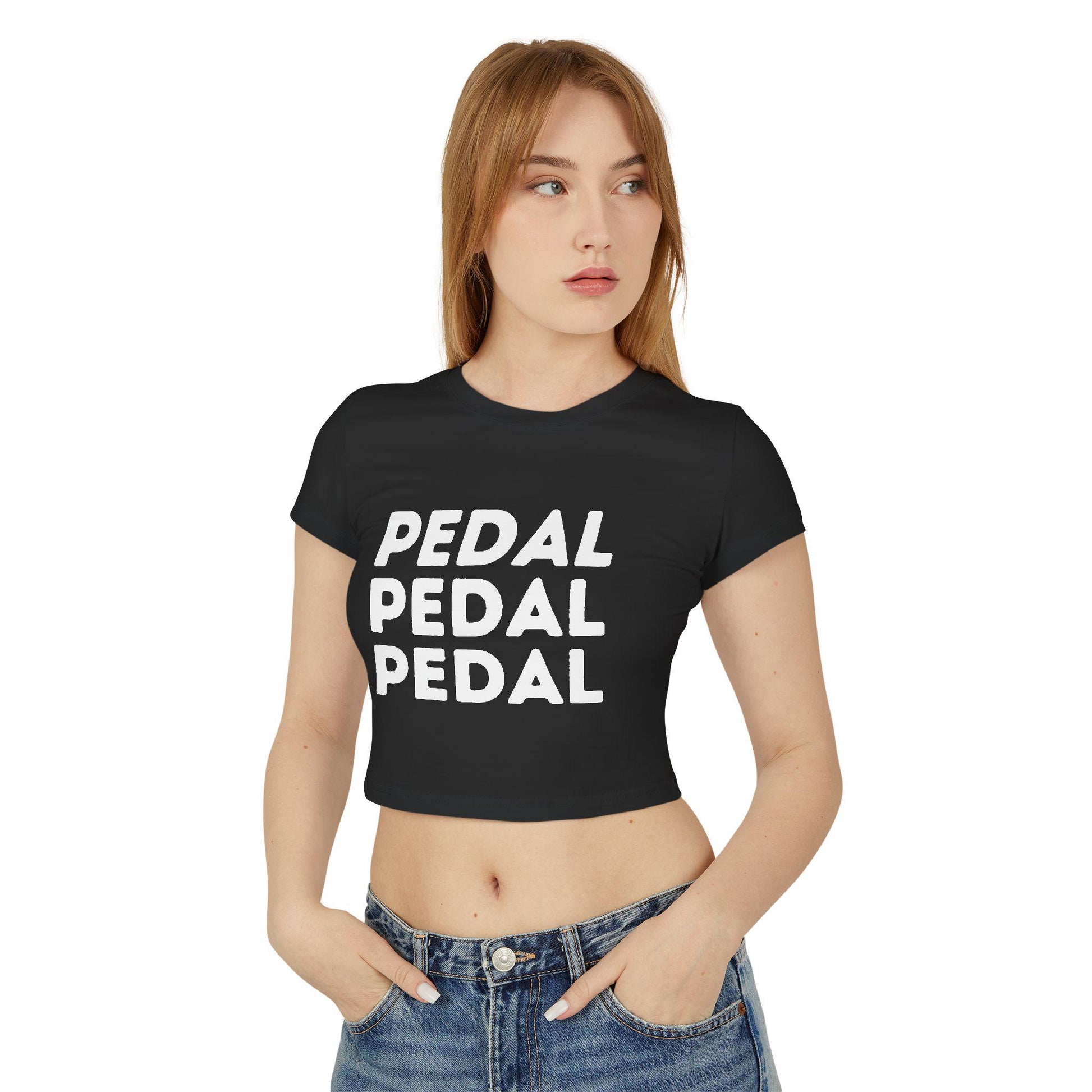 Hellfire BMX Pedal Baby Tee: Organic Cotton Graphic T-Shirt