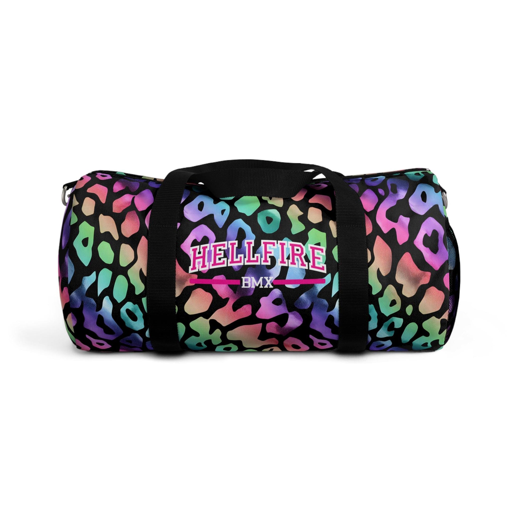Rainbow Leopard Duffel Bag - Hellfire BMX
