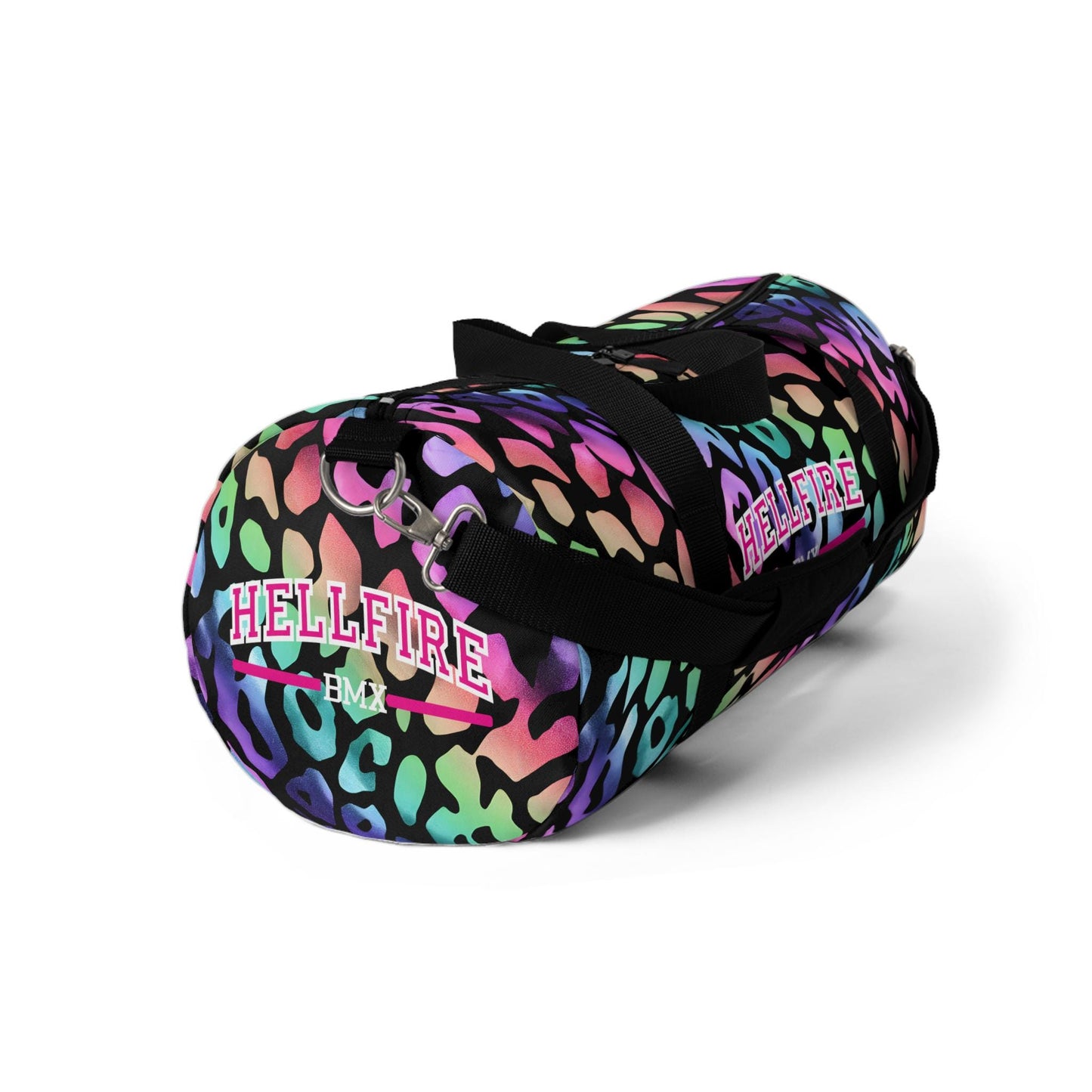 Rainbow Leopard Duffel Bag - Hellfire BMX