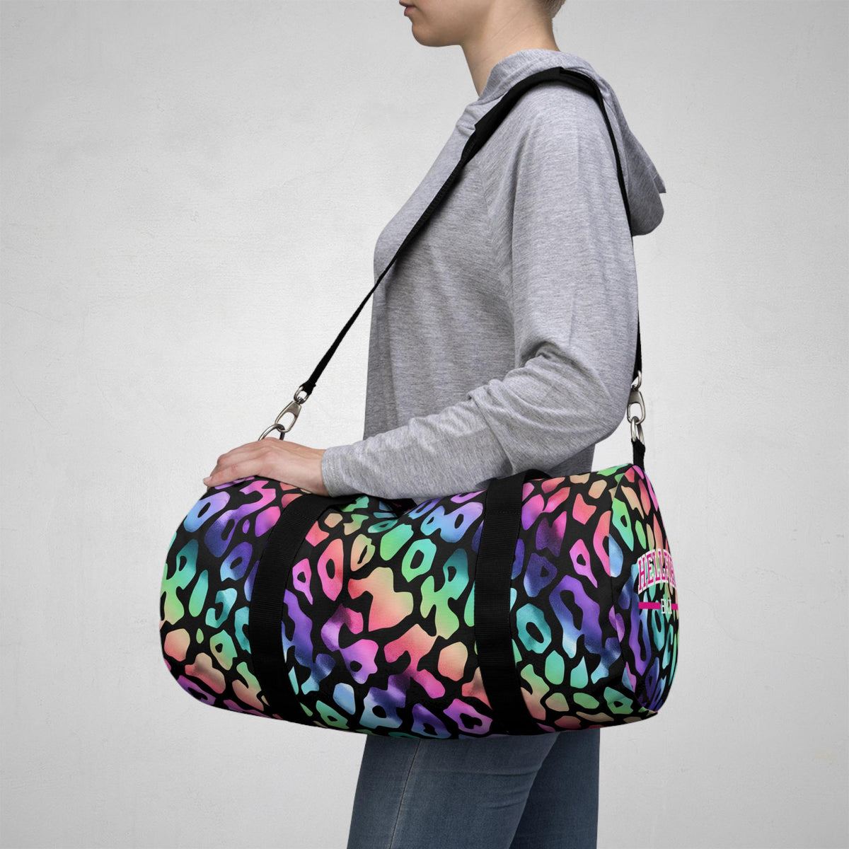 Rainbow Leopard Duffel Bag - Hellfire BMX