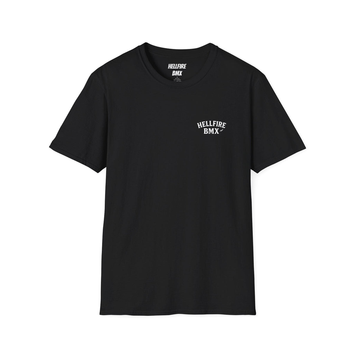 Hellfire BMX Unisex Softstyle T-Shirt, Rebel Rider Tee