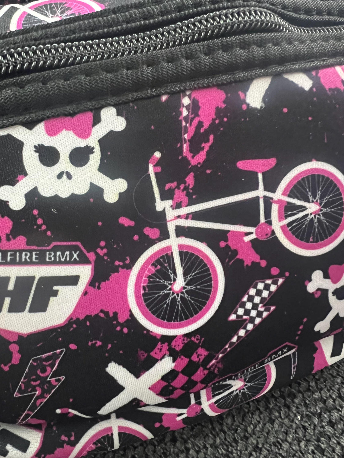 Bmx Fanny Pack Purse - Hellfire BMX