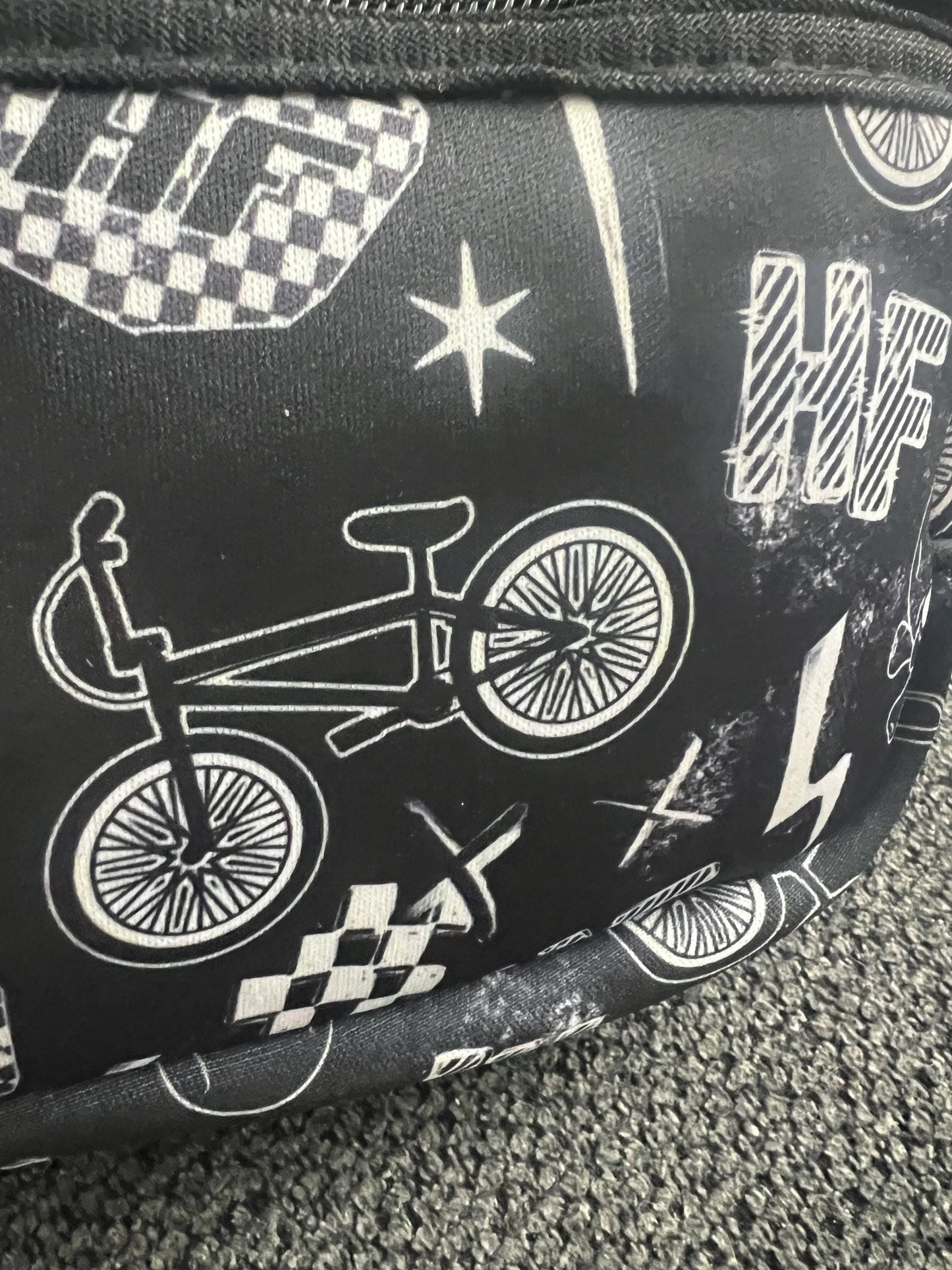 Bmx Fanny Pack Purse - Hellfire BMX