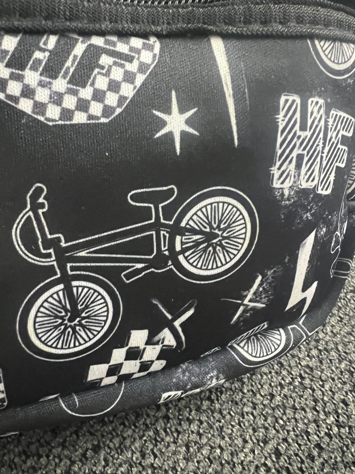Bmx Fanny Pack Purse - Hellfire BMX