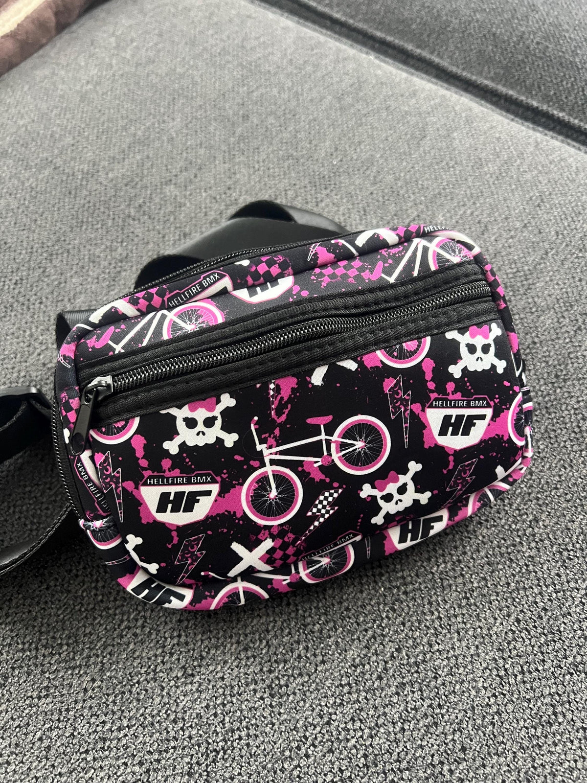 Bmx Fanny Pack Purse - Hellfire BMX