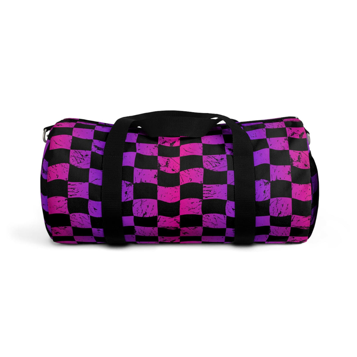 Hellfire BMX Rainbow Check Duffel Bag | Skate Travel Gear