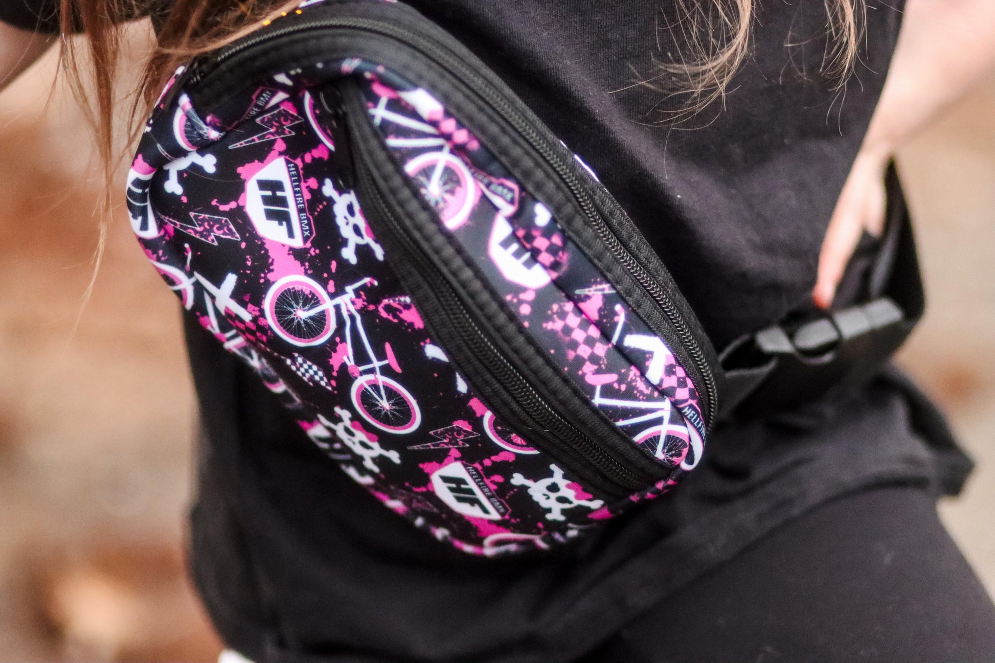 Bmx Fanny Pack Purse - Hellfire BMX