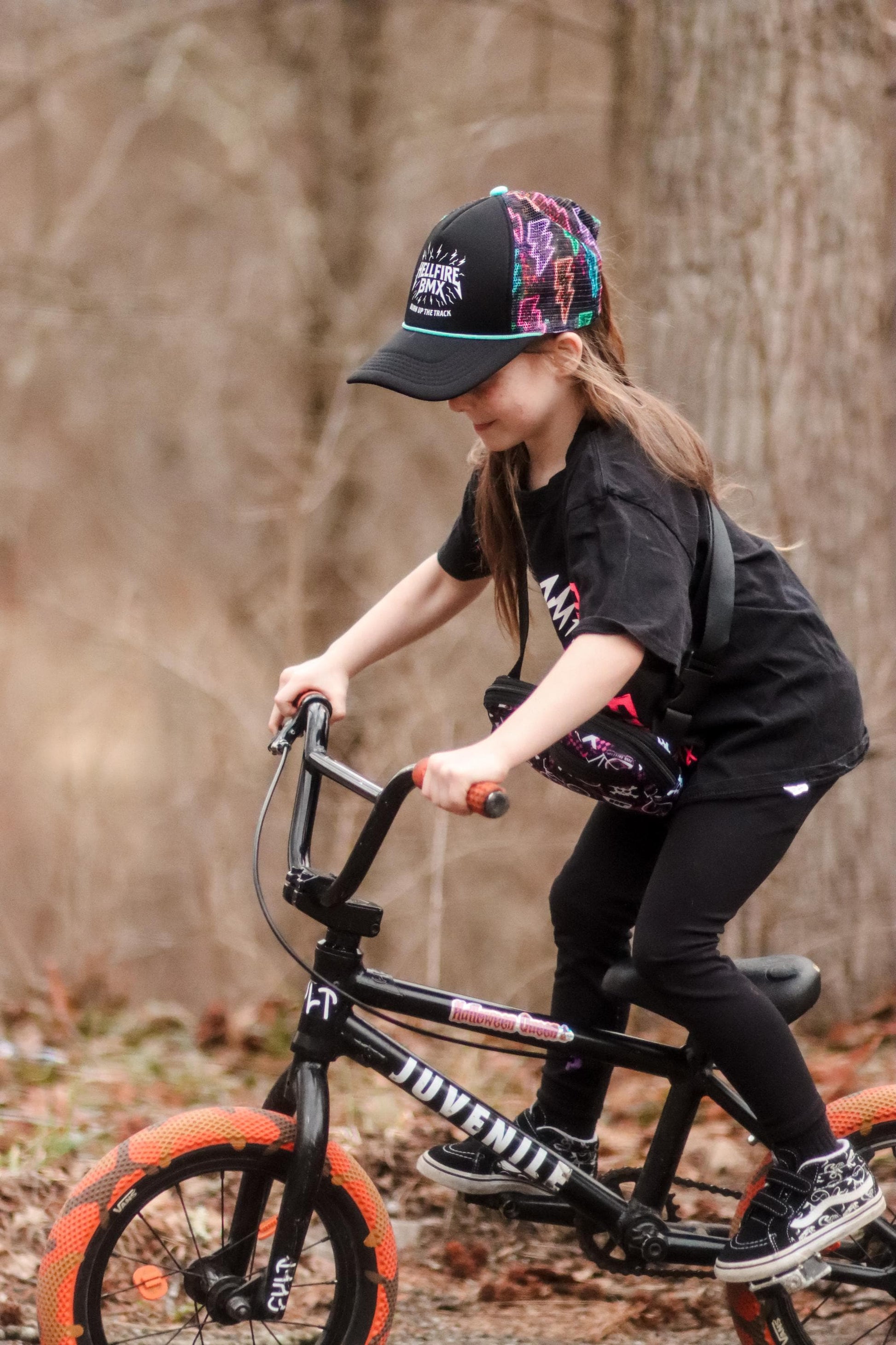 Bmx Fanny Pack Purse - Hellfire BMX