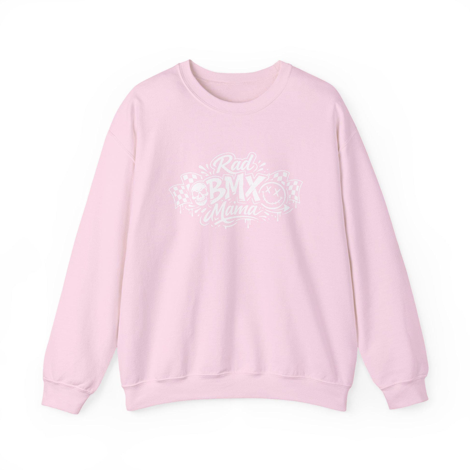 Rad BMX Mama Heavy Blend™ Crewneck Sweatshirt - Hellfire Bmx
