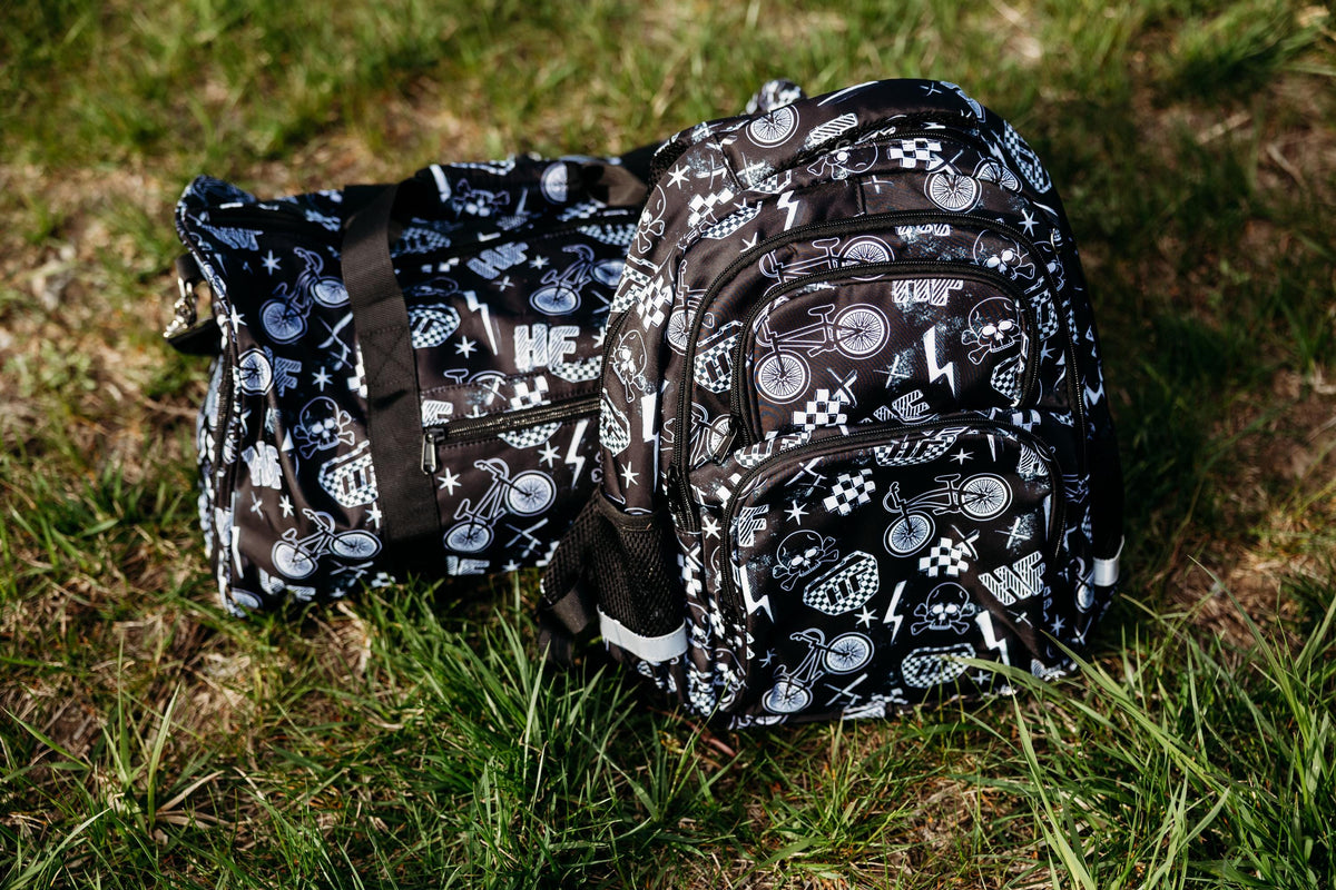 PRE-ORDER BMX Racing Duffle Bag - Hellfire bmx