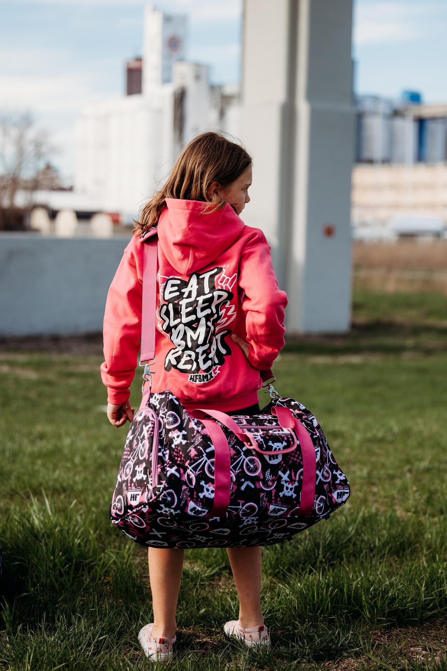 PRE-ORDER BMX Racing Duffle Bag - Hellfire bmx