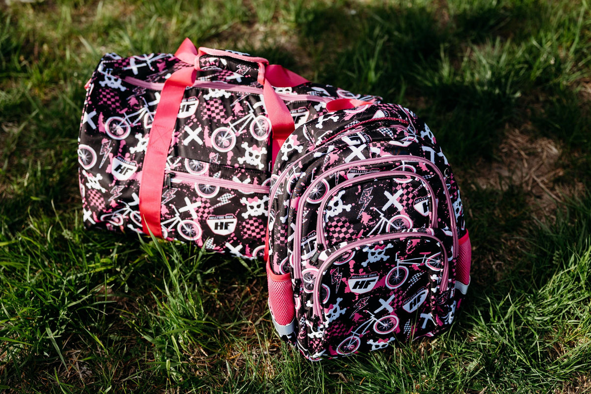 PRE-ORDER BMX Racing Duffle Bag - Hellfire bmx