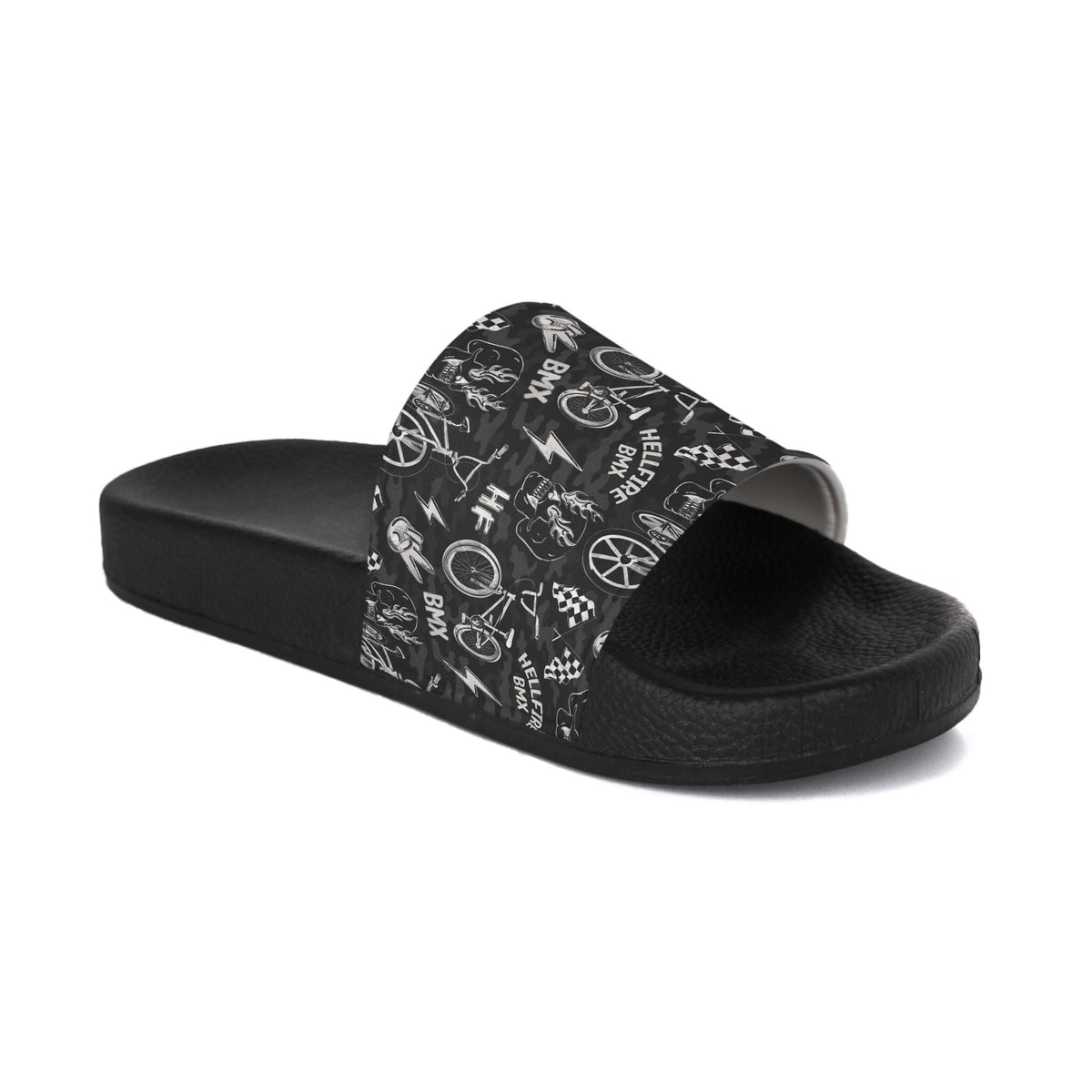 Hellfire BMX Camo Design Women's Slide Sandals
