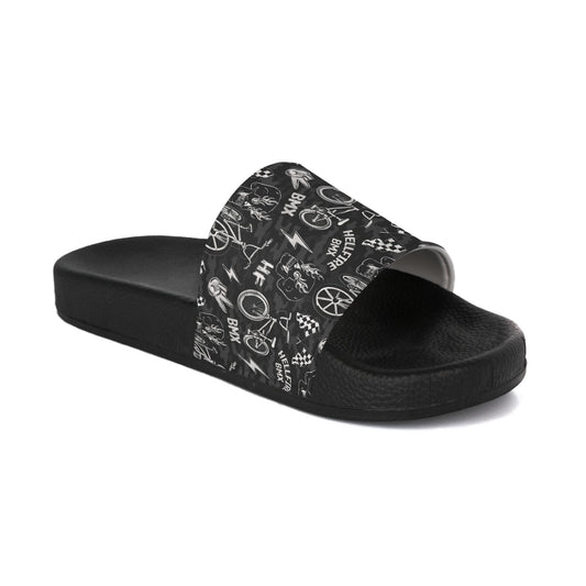 Hellfire BMX Camo Design Women's Slide Sandals