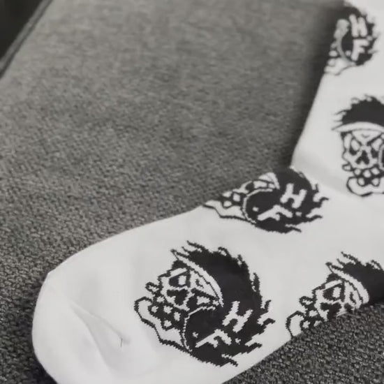 Rad BMX Socks - Warm, Comfortable & Stylish - HellfireBMX - Your Lucky Racing Socks for BMX