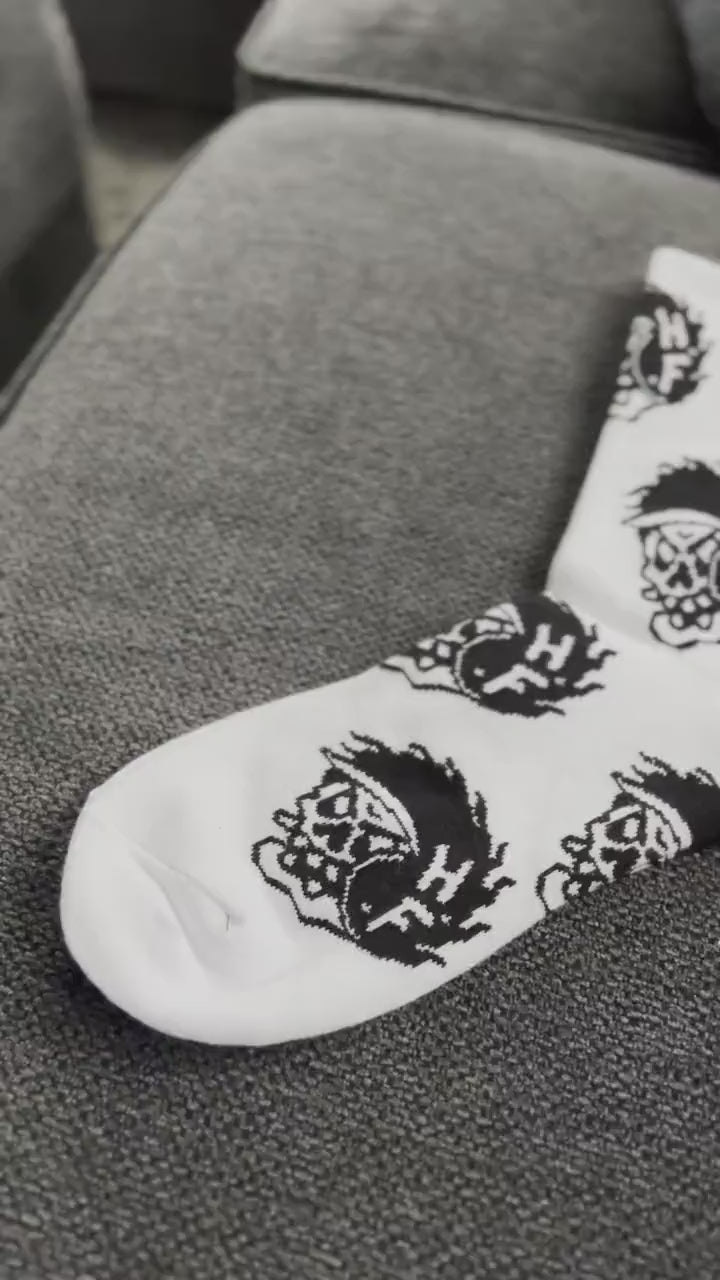 Rad BMX Socks - Warm, Comfortable & Stylish - HellfireBMX - Your Lucky Racing Socks for BMX